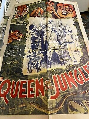 Queen of the Jungle, Mary Kornman, Our Gang, One Sheet Poster
